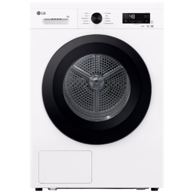 Džiovyklė su šilumos siurbliu LG RHX1009NWK, 9 kg