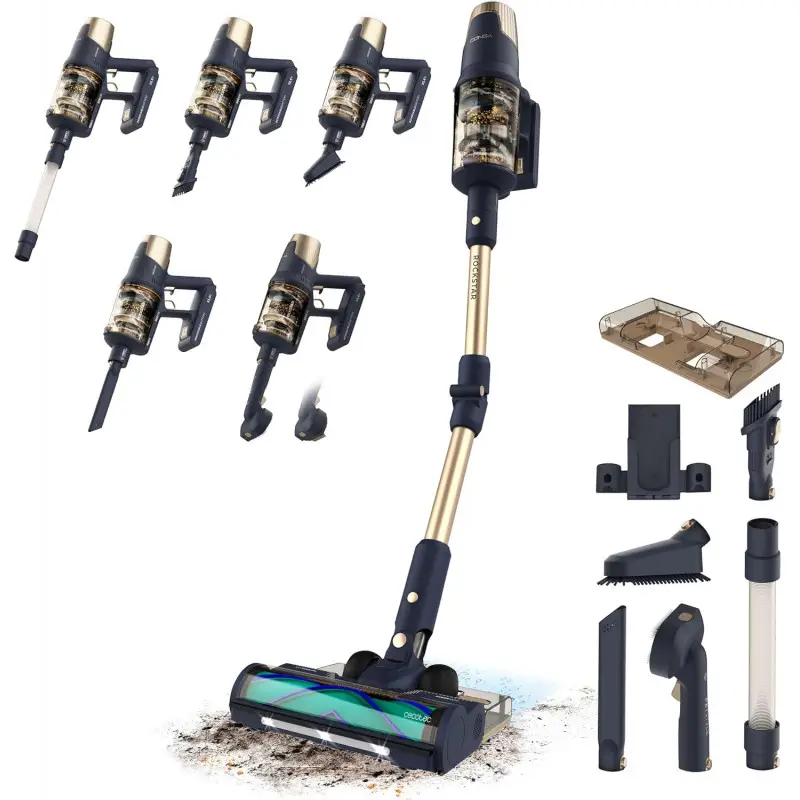 Belaidis Dulkių siurblys CECOTEC Rockstar RX70 AquaPet Flex Conga